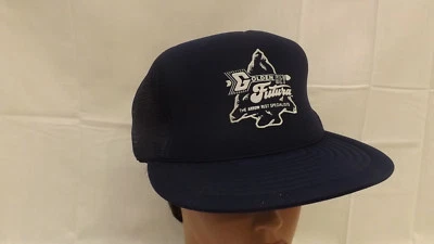 Vtg GOLDEN KEY FUTURA Arrow Rest Snapback Mesh Hat/Cap NOIS - Image 1 of 4