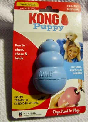 PUPPY  KONG  SMALL UP  TO  20 #s   (U1-6) - Image 1 of 2