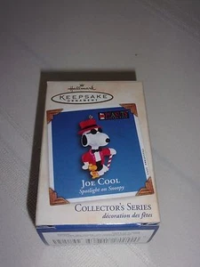 Hallmark Joe Cool Spotlight on Snoopy Ornament Peanuts Collection 2003 NIB - Picture 1 of 3