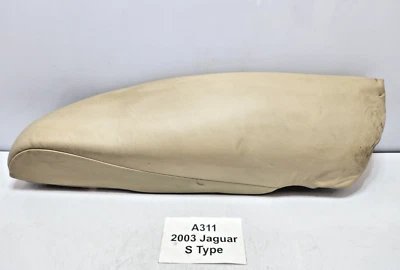 ✅ 03-08 OEM Jaguar S-Type X200 Asiento trasero izquierdo Asiento del conductor Panel de refuerzo NOTA* Foto 1 de 4