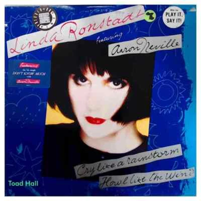 Linda Ronstadt - Cry Like A Rainstorm, Howl Like The Wind - Used Vinyl - Image 1 of 2