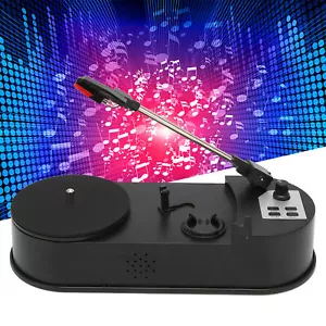 Vinyl Turntable Record Player Wireless Vinyl To MP3 Converter With USB Memory - Picture 1 of 22