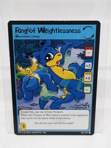 Neopets Karte Mystery Island Ring der Schwerelosigkeit 96/100. 2004 - Bild 1 von 1