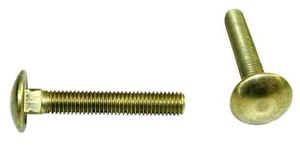 Messing Schlossschraube DIN603, Flachkopfrundschraube, Schloßschraube M5, M6, M8 - Bild 1 von 64