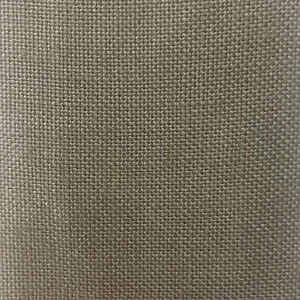 LIBECO LAGAE 100% BELGIAN LINEN UPHOLSTERY/DRAPERY FABRIC NICKEL BY THE YARD - Picture 1 of 1