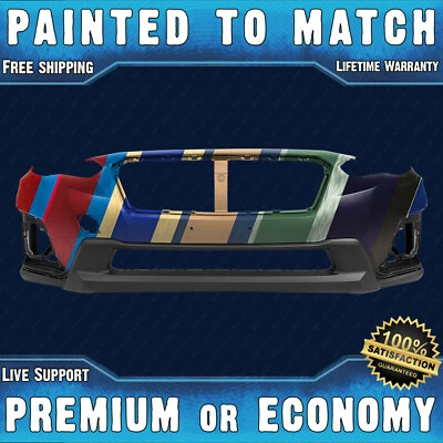 NEW Painted To Match - Front Bumper Replacement for 2018-2020 Subaru Crosstrek - Imagem 1 de 4