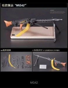 WWII GERMAN MG42 MACHINE GUN - MODEL KIT - 1/6 scale - MG42-6 - Picture 1 of 1
