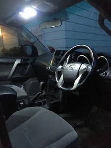 White Interior LED Light Upgrade Kit for Toyota Landcruiser Prado 150 -10 Piece - Picture 1 of 6