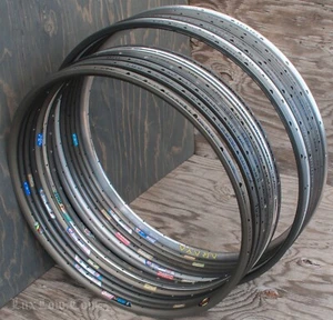 NOS 700c650c ARAYA Sun Mistral NISI Aero RIMS Vintage TimeTrial Tubular RoadBike - Picture 1 of 208