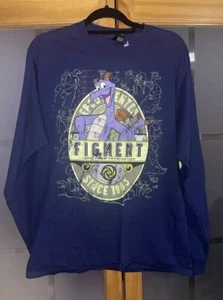 Camisa Grande Manga Larga Disney Parks Epcot Figment Imagination - Imagen 1 de 4