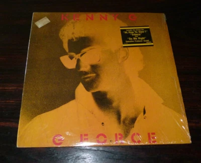 Kenny G-G Force (1983 виниловая пластинка) в усадке - (исполнительный продюсер Kashif) рекламная наклейка - Изображение 1 из 4