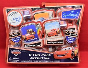 New Sealed Disney Pixar Cars Supercharged Fun Pack Activities Set Kids 19342