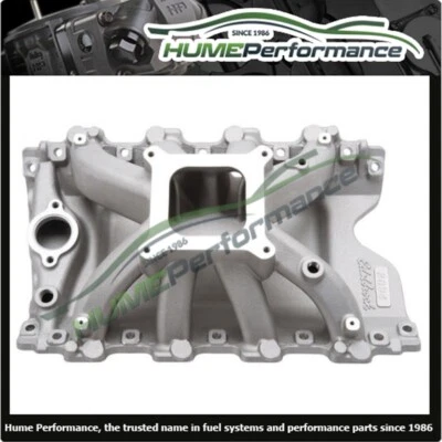 EDELBROCK ED2894 VICTOR JUNIOR INTAKE MANIFOLD HOLDEN VN STYLE HEADS 308 304 383 - Image 1 of 2