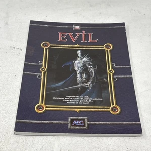 Dungeons & Dragons Evil Sourcebook AEG 8501 D&D D20 Softcover Supplement Guide  - Bild 1 von 4
