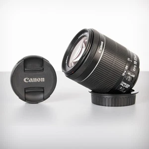 Canon EF-S 18-55mm f/3.5-5.6 IS STM Lens - Picture 1 of 8