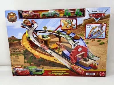 Disney Pixar Cars Race & Rescue Road Raceway Playset Brand New Perfect Gift - Image 1 of 4