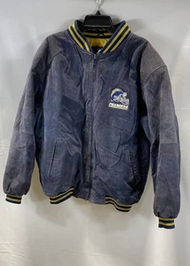 Pro Player Chargers Men Blue Varsity Jacket Size L - Picture 1 of 6