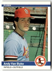 1984 Fleer - Andy Van Slyke #339 Rookie Card - Bild 1 von 3