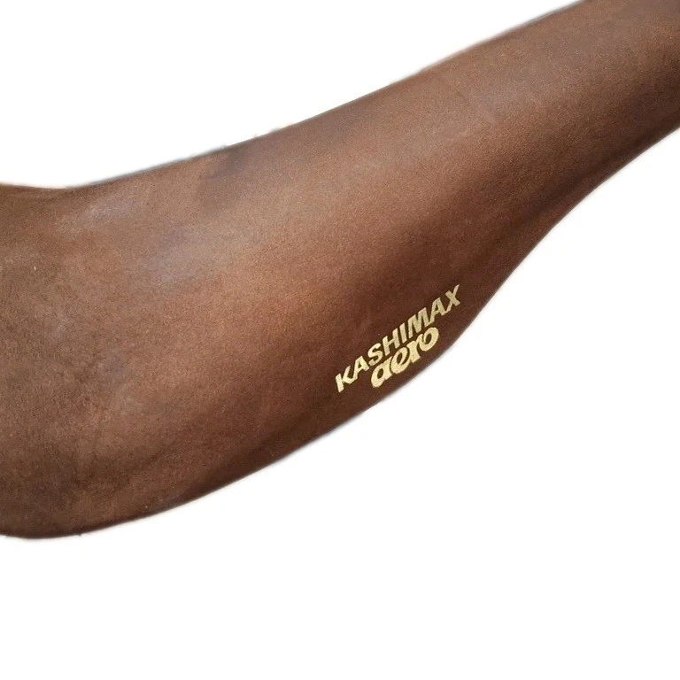 KASHIMAX BMX aero saddle Old School brown suede Pro - Image 1 of 4