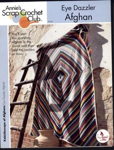 eye dazzler afghan BY ANNIE'S SCRAP CROCHET CLUB * Annie's Attic Faltblatt - Bild 1 von 3