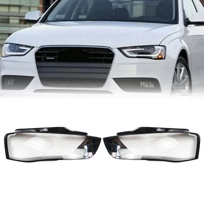 Cubierta de lente de faro carcasa + pegamento sellador para Audi A4 A4L 2013-2015 Foto 1 de 4