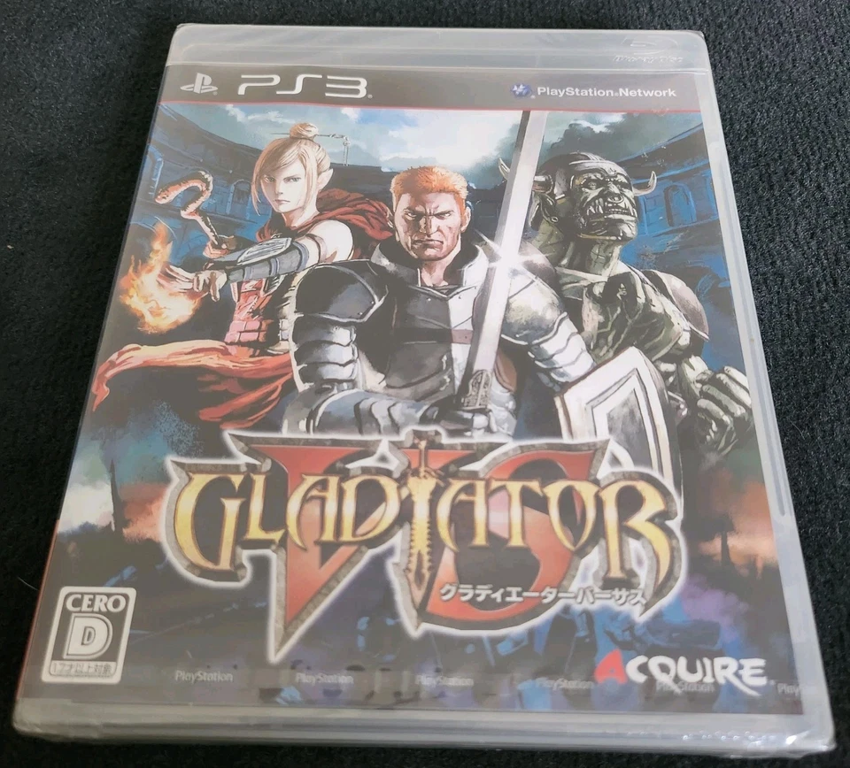 Brand New Sealed Gladiator VS Japanese PlayStation 3 - Image 1 of 4