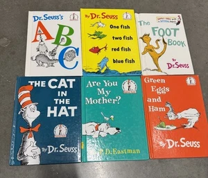 Lot of 6 Most POPULAR Dr. Seuss Beginner Books - Children's Hardcover - Picture 1 of 1