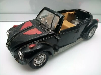 Polistil 1:25 Scale / VW Beetle 1303  Cabriolet - Black - Unboxed Model Car - Image 1 of 4