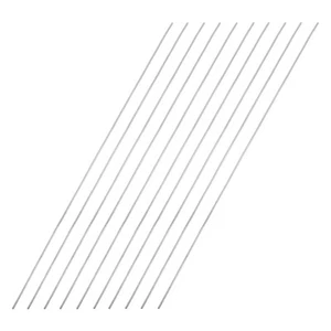 10pcs Solid Round Rod 304 Stainless Steel 1mm x 250mm for RC DIY Craft - Picture 1 of 5