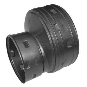 (2-Pk) Advanced Drainage Systems 6" x 4" Singlewall External Reducing Coupler - Picture 1 of 7