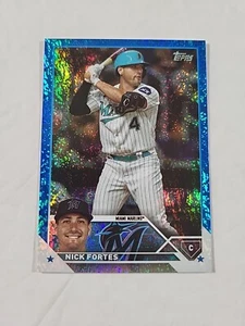  2023 Topps Update #US73 Nick Fortes Blue Foil /999 - Picture 1 of 3