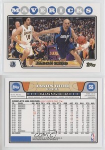 2008-09 Topps Gold Foil Jason Kidd #55 HOF