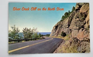 Postcard Silver Creek Cliff of North Shore Lake Superior Minnesota MI H225 - Picture 1 of 2