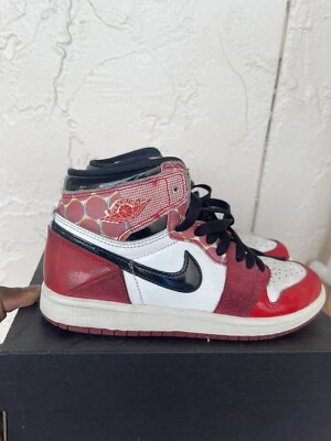 Jorda 1 Spider-Man Across the UVerse Preschool Size 3Y Preschool Used - Image 1 of 4