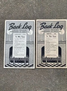 Rare 1944 The Back Log Homesteaders Life Assoc Publication Des Moines Iowa 1946 - Picture 1 of 6