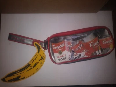 ANDY WARHOL Campbell's Tomato Soup Belt Loop/Wrist Strap Purse -  LOOP NYC - NWT - Image 1 of 4