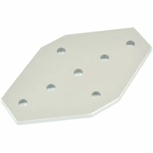 7 Hole Strip X Joining Plate for V Slot Frame Bracket CNC 2020 Flux Workshop - Picture 1 of 4