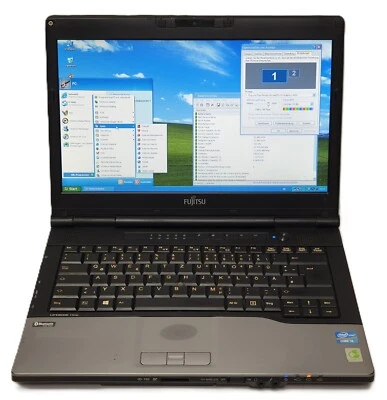 FUJITSU LIFEBOOK 14" Windows XP Gaming Laptop Notebook i5 HD 500GB 4GB DVD USB3 - Bild 1 von 4
