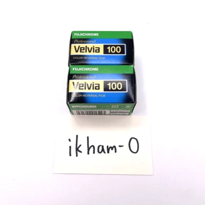 2 Sets FUJIFILM VELVIA100 NP 36 Reversal Film Fuji Chrome Velvia 100 35mm 135 - Image 1 of 4