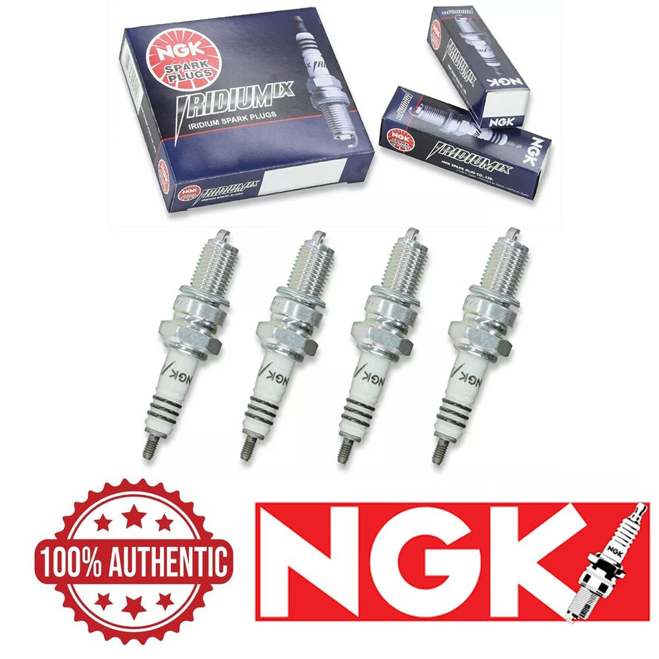 Paquete de 4 bujías NGK Iridium IX DR8EIX cb750 cb900 cb650 cb1000 cb1100f cb f Foto 1 de 1