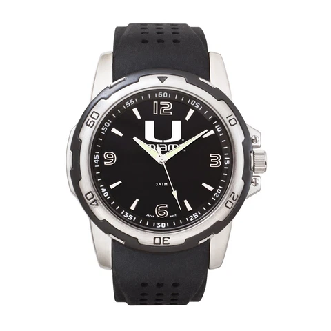 Univ Of Miami Stealth Men's Sport Watch Cover