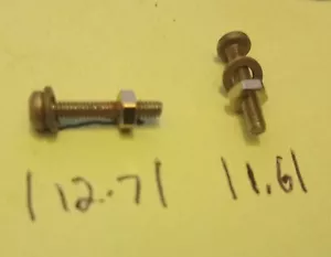 2x Turntable Headshell Cartridge Mounting Kit, Screws, Bolts, Nuts & Washers - Picture 1 of 1