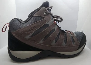 NEW Columbia Mens Redmond BI0833-053 Grey Suede Trail Hiking Boots Shoes Size 13 - Picture 1 of 10