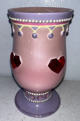 Plastic Princess Jeweled Cup-Toothbrush Holder 5” MR51A - Image 1 of 4