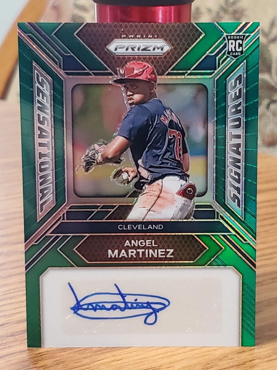 ANGEL MARTINEZ PANINI PRIZM auto 自筆 MLB ANGEL MARTINEZ PANINI PRIZM auto 自筆 MLB