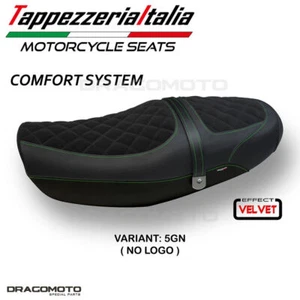 Kawasaki Z 900 RS (18-22) Natal Total Black velvet comfort system Sitzbankbez... - Picture 1 of 5