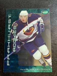 Novato Parkhurst Ilya Kovalchuk 2001-02 - Promoción Beckett - Muy Raro - ver atrás - Imagen 1 de 3