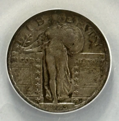 1923 Standing Liberty Quarter - ANACS EF 40 - Image 1 of 4