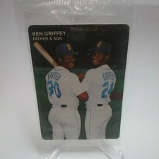 Ken Griffey Jr. Mariners 1991 Mother's Cookies Father & Son #4 Sealed Package 