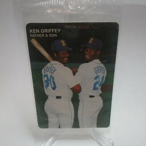 Ken Griffey Jr. Mariners 1991 Mother's Cookies Father & Son #4 Sealed Package 